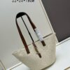 6930d3cd6e68136f4d9b10a2 New Arrival YSL Saint Laurent Rattan Tote Shopping Bag