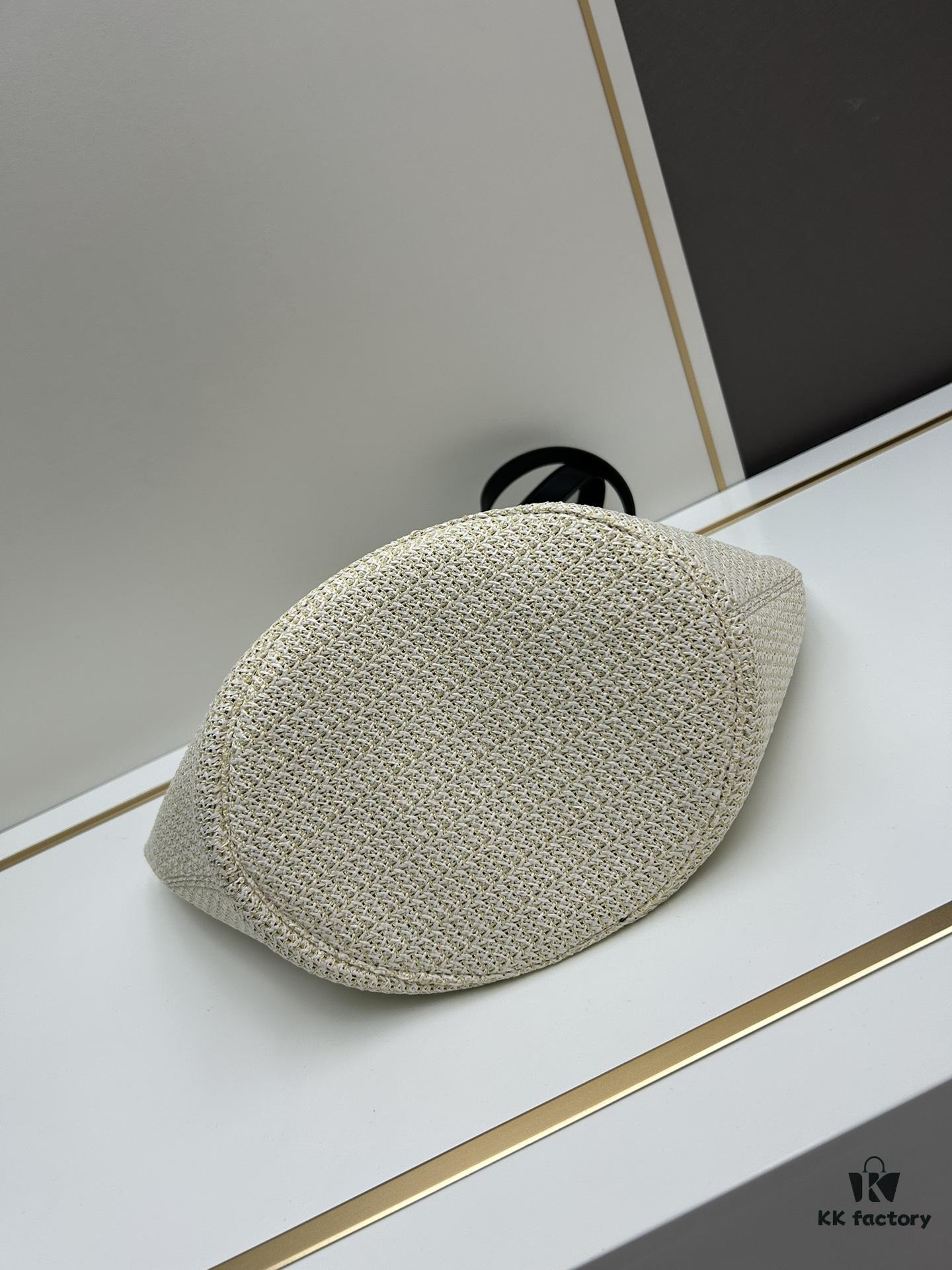 6930d3d76e68136f4d9b10ae New Arrival YSL Saint Laurent Rattan Tote Shopping Bag