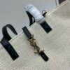 6930d3d86e68136f4d9b10af New Arrival YSL Saint Laurent Rattan Tote Shopping Bag