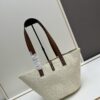 6930d3dd6e68136f4d9b10b4 New Arrival YSL Straw Tote Shopping Bag