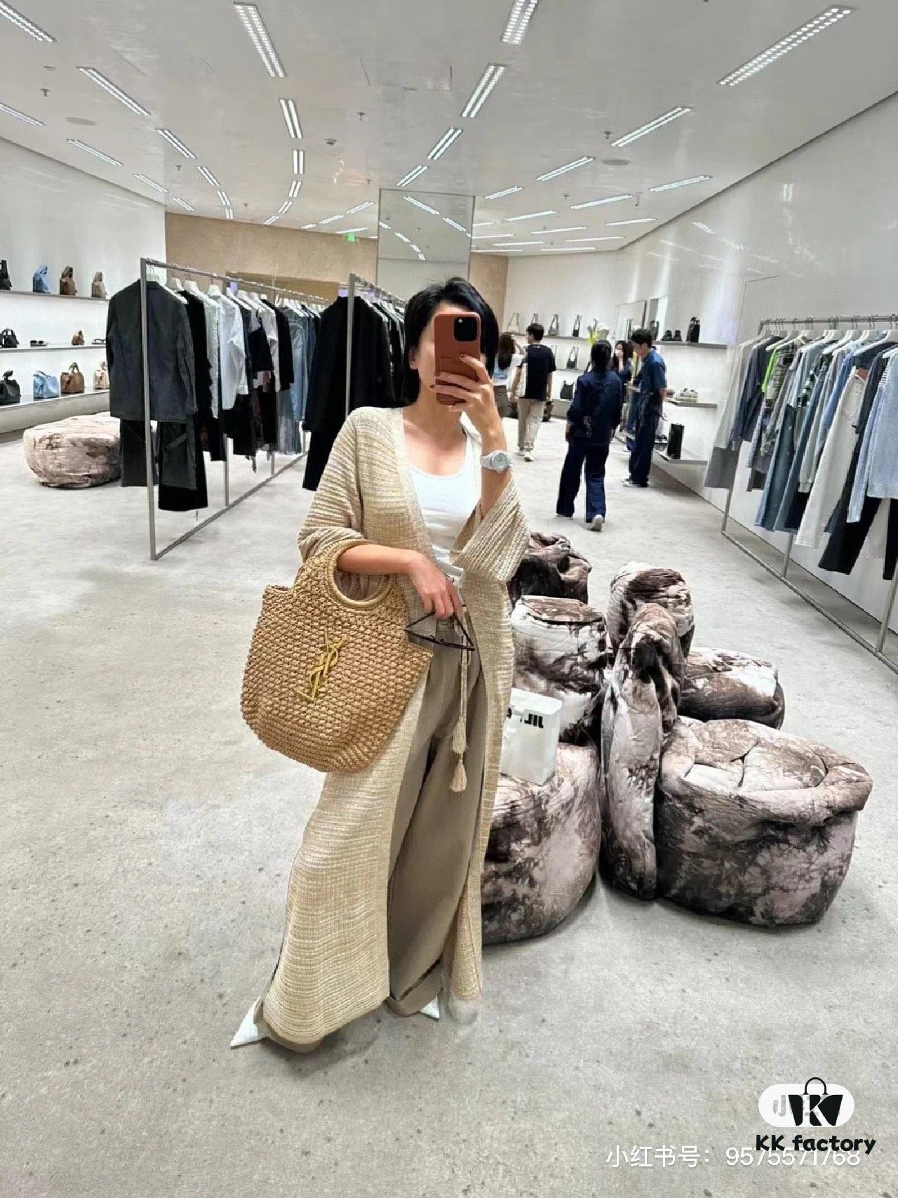 6930d3e66e68136f4d9b10c0 New YSL Straw Bag – Must-Have for Summer