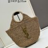6930d3e96e68136f4d9b10c3 New YSL Straw Bag – Must-Have for Summer
