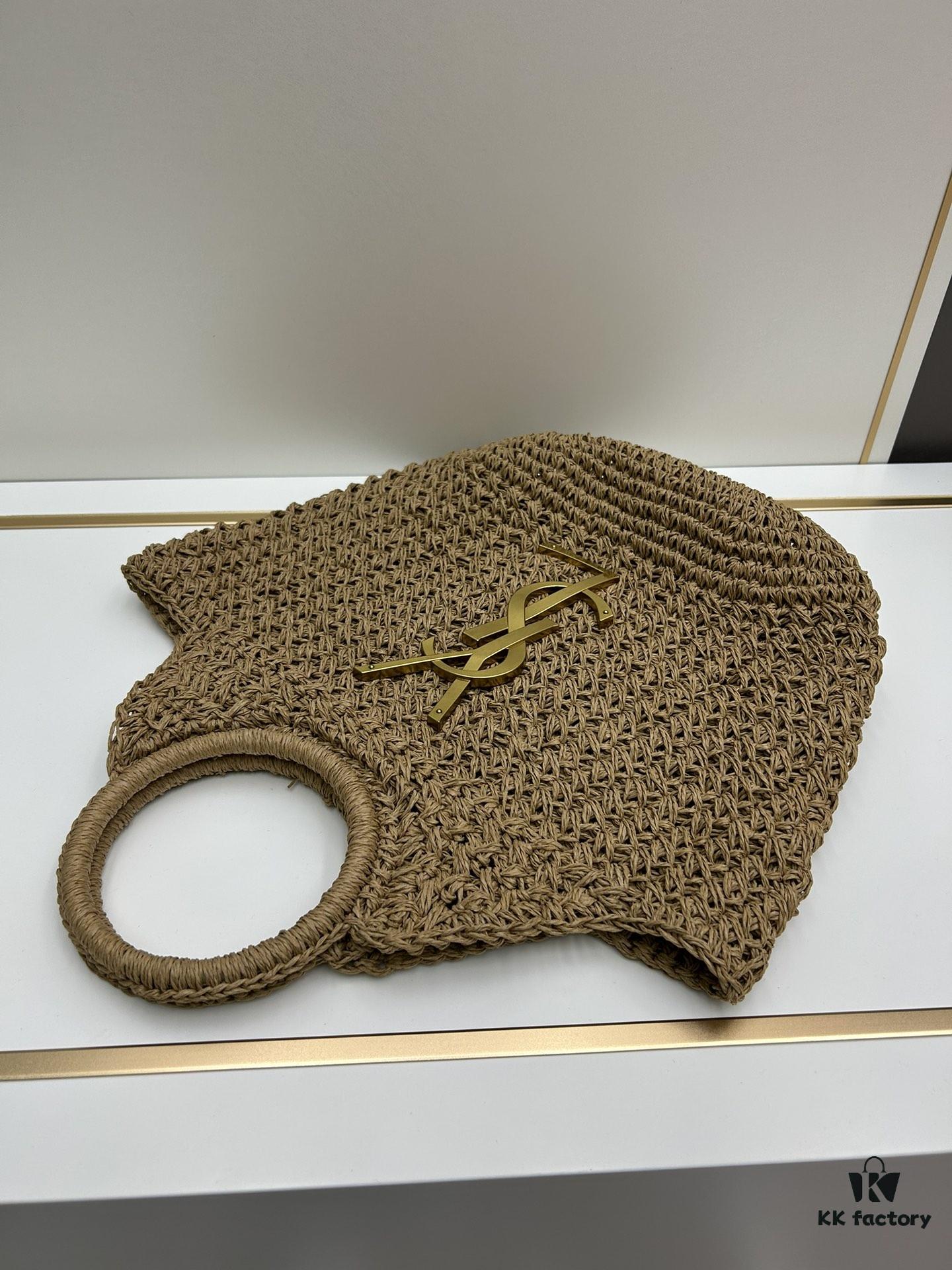 6930d3eb6e68136f4d9b10c4 New YSL Straw Bag – Must-Have for Summer