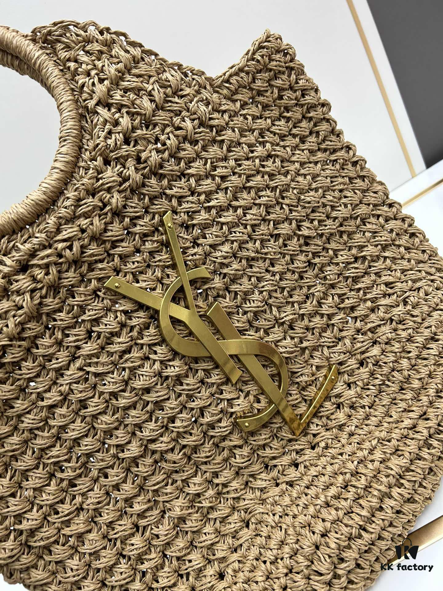 6930d3eb6e68136f4d9b10c6 New YSL Straw Bag – Must-Have for Summer