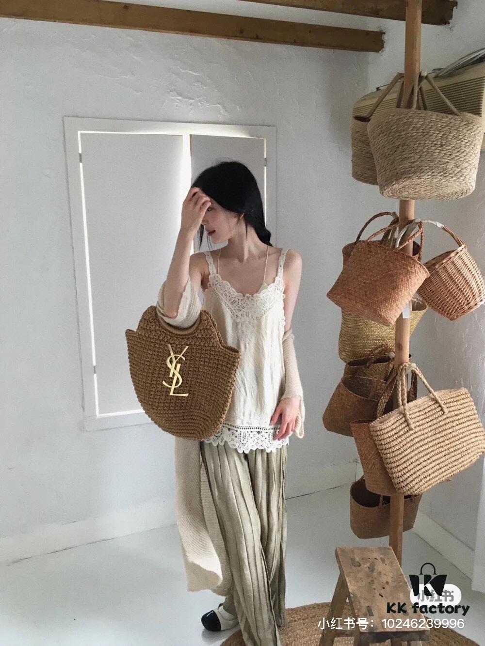 6930d3ed6e68136f4d9b10c8 New YSL Straw Bag – Must-Have for Summer
