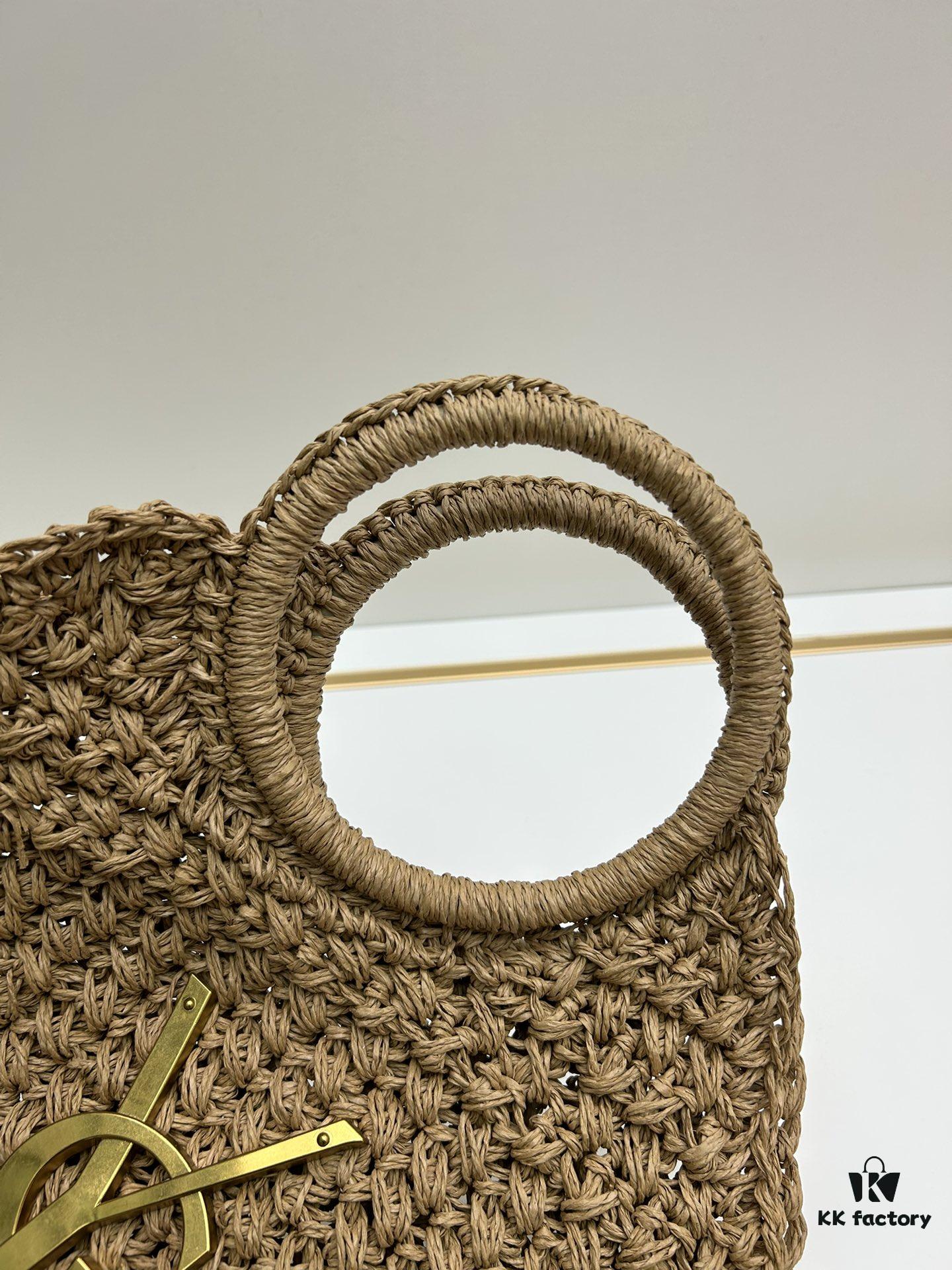 6930d3ee6e68136f4d9b10c9 New YSL Straw Bag – Must-Have for Summer