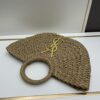 6930d3f26e68136f4d9b10cc New Large YSL Woven Straw Tote Bag with Zipper