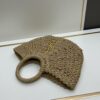 6930d3fa6e68136f4d9b10d4 New Medium Size YSL Straw Woven Bag with Zipper - Perfect for Summer Beach Style