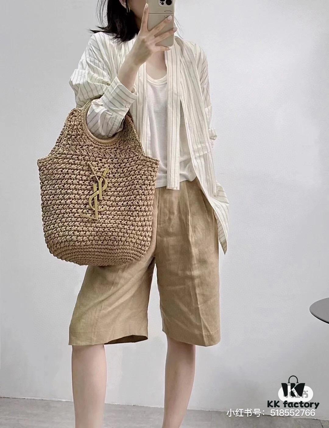 6930d4046e68136f4d9b10db New YSL Straw Bag – Must-Have for Summer