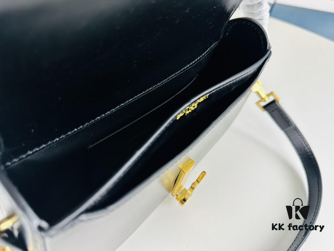 6930d4176e68136f4d9b10f5 New Arrival with Box 💰 Cool and Stylish! YSL 2024 Voltair Box Leather Crossbody Bag