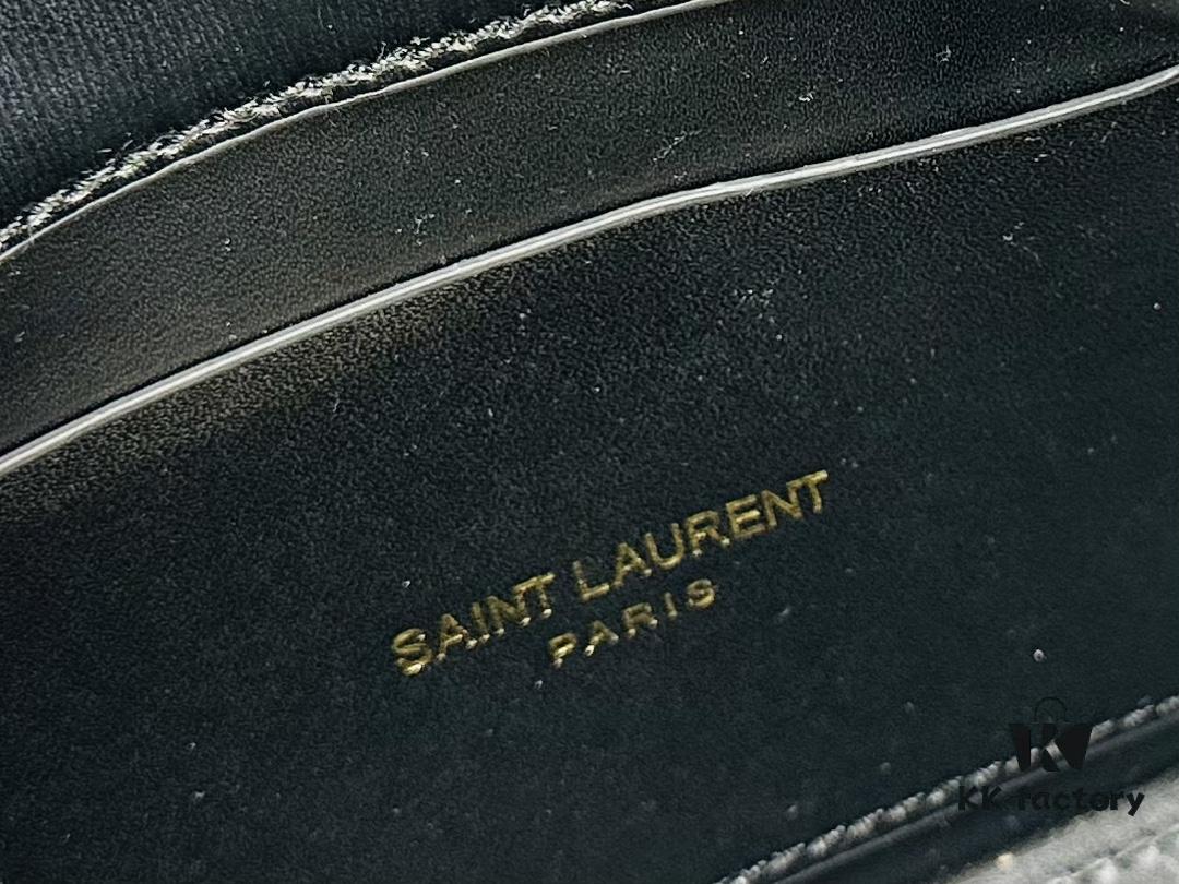 6930d4186e68136f4d9b10f8 New Arrival with Box 💰 Cool and Stylish! YSL 2024 Voltair Box Leather Crossbody Bag