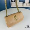 6930d4226e68136f4d9b1104 New Arrival YSL Saint Laurent JAMIE Medium 25cm Suede and Lambskin Crossbody Bag