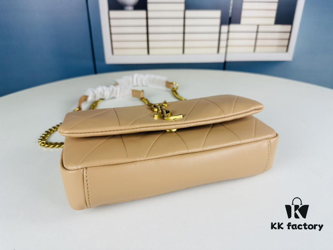 6930d4226e68136f4d9b1106 New Arrival YSL Saint Laurent JAMIE Medium 25cm Suede and Lambskin Crossbody Bag