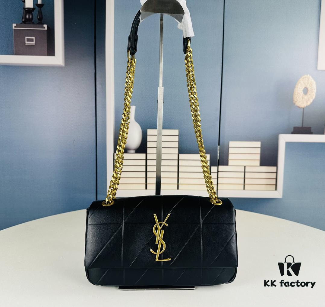 6930d4236e68136f4d9b1109 New Arrival YSL Saint Laurent JAMIE Medium 25cm Suede and Leather Crossbody Bag