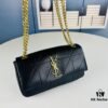 6930d4276e68136f4d9b110a New Arrival YSL Saint Laurent JAMIE Medium 25cm Suede and Leather Crossbody Bag