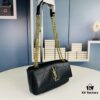 6930d4276e68136f4d9b110b New Arrival YSL Saint Laurent JAMIE Medium 25cm Suede and Leather Crossbody Bag