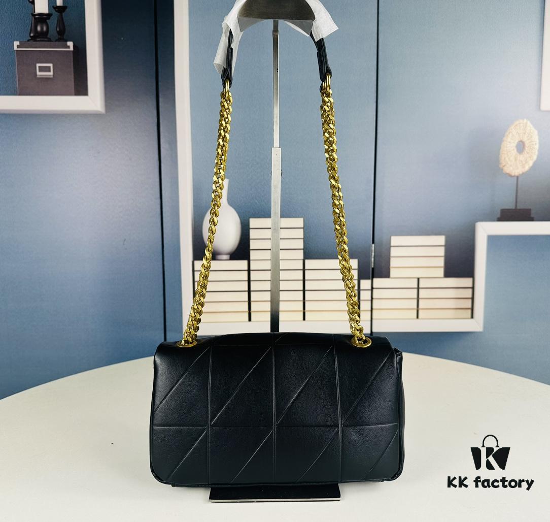6930d4276e68136f4d9b110c New Arrival YSL Saint Laurent JAMIE Medium 25cm Suede and Leather Crossbody Bag