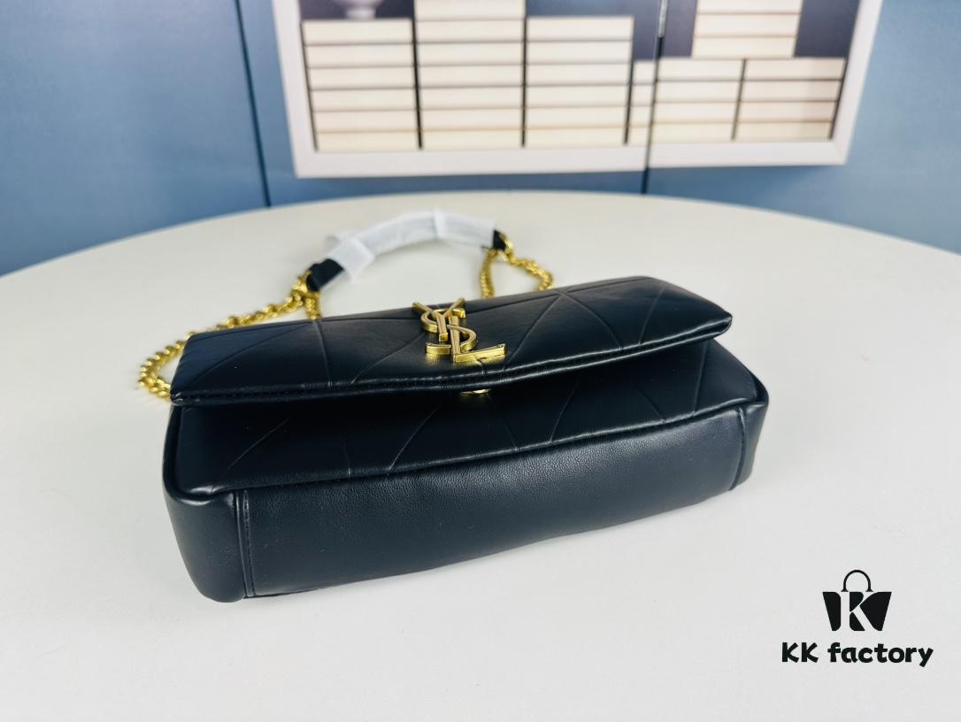 6930d4286e68136f4d9b110d New Arrival YSL Saint Laurent JAMIE Medium 25cm Suede and Leather Crossbody Bag