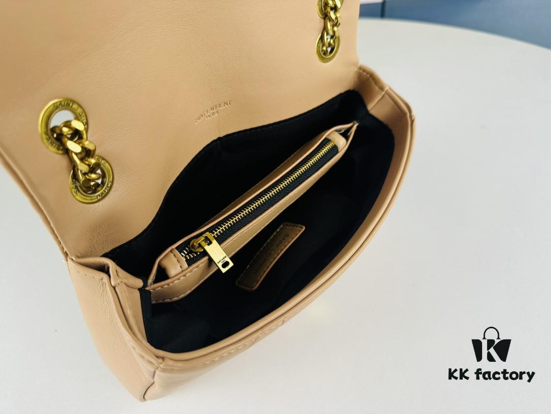 6930d4356e68136f4d9b1119 New Arrival YSL Saint Laurent JAMIE Medium 25cm Suede and Lambskin Crossbody Bag