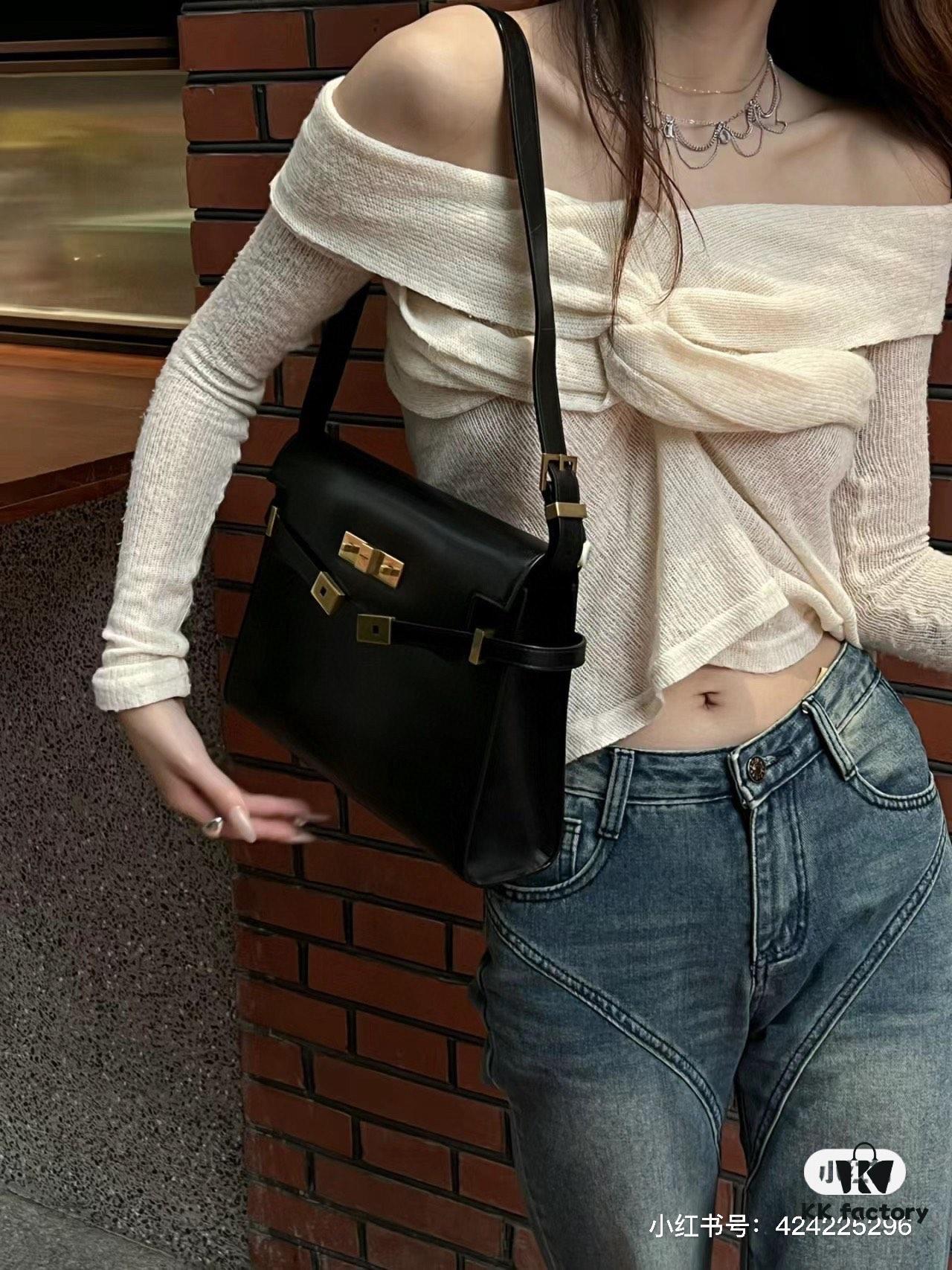 6930d4426e68136f4d9b1125 New Arrival with Box 270 Batch 💰 Saint Laurent YSL Manhattan Medium Bag ||| The Ultimate Commuter Icon, Radiating Confidence