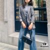 New Arrival YSL Saint Laurent JAMIE Medium 25cm Suede and Leather Shoulder Bag