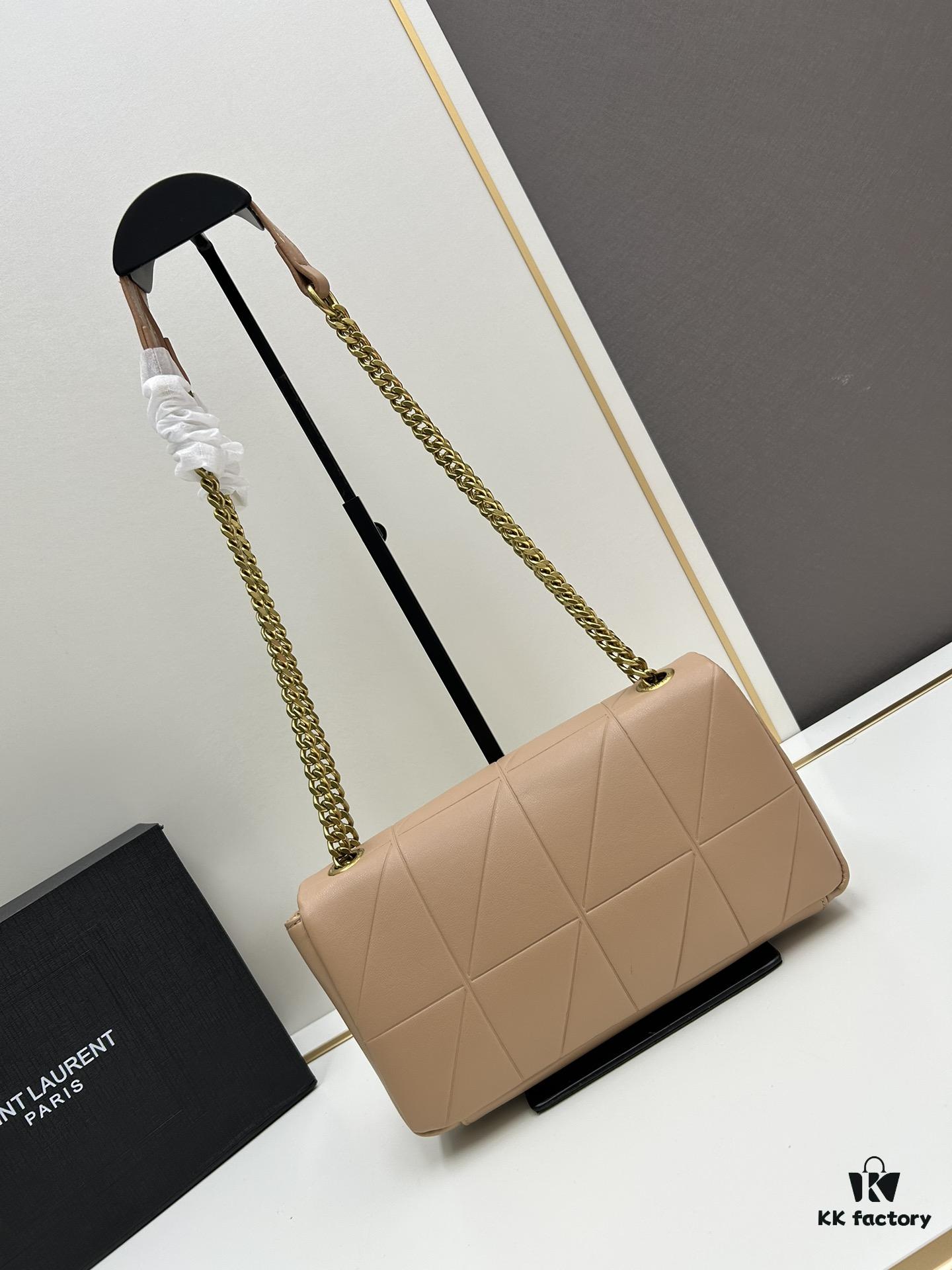 6930d4626e68136f4d9b1148 New Arrival ||| Poster Style YSL Saint Laurent JAMIE Medium 25cm Suede and Lambskin Crossbody Bag