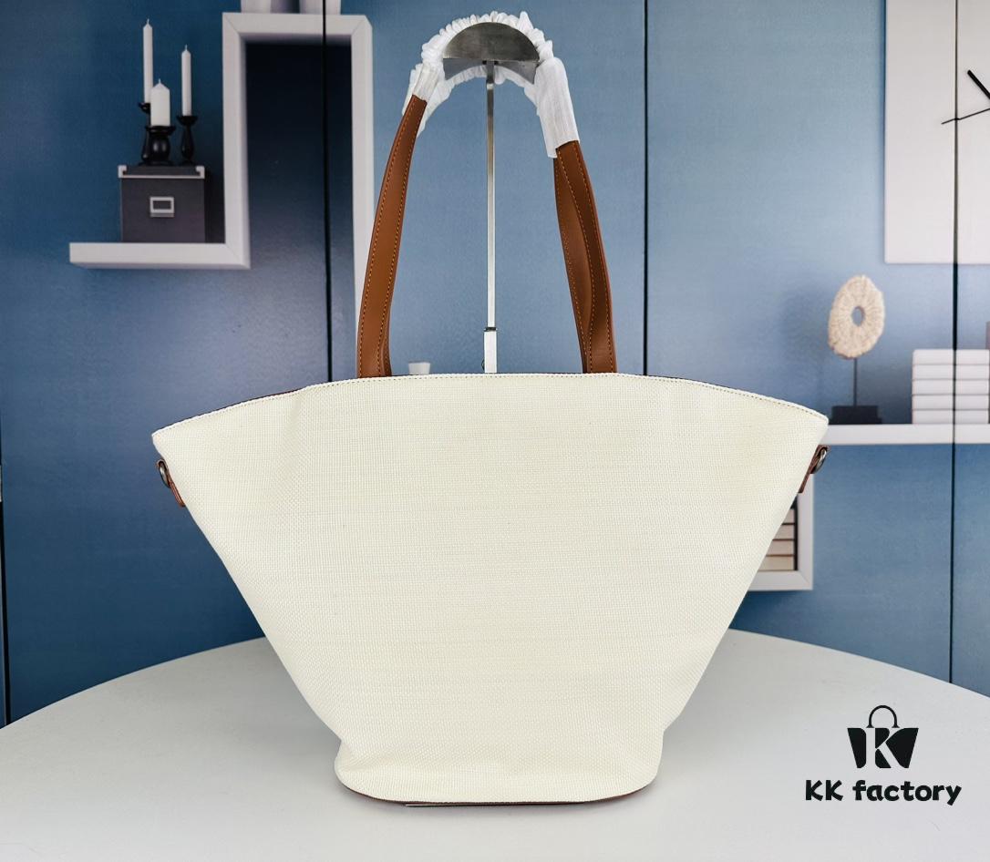 6930d4786e68136f4d9b1160 YSL / Saint Laurent Woven Shopping Tote Basket Bag