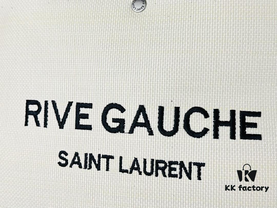 6930d4796e68136f4d9b1164 YSL / Saint Laurent Woven Shopping Tote Basket Bag