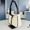 New Arrival with Box 💰||| YSL Saint Laurent Canvas Shoulder Bag, First-Ever Canvas Shoulder Bag, This Square-Shaped Design Brings Endless Surprise