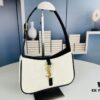 New Arrival with Box 💰||| YSL Saint Laurent Canvas Shoulder Bag, First-Ever Canvas Shoulder Bag, This Square-Shaped Design Brings Endless Surprise