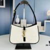 New Arrival with Box 💰||| YSL Saint Laurent Canvas Shoulder Bag, First-Ever Canvas Shoulder Bag, This Square-Shaped Design Brings Endless Surprise