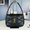 6930d49a6e68136f4d9b1193 New Arrival with Box 💰 See How Beautiful the YSL Trapezoid Shoulder Bag Looks from Rosé's Back View!