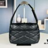 6930d49b6e68136f4d9b1197 New Arrival with Box 💰 See How Beautiful the YSL Trapezoid Shoulder Bag Looks from Rosé's Back View!
