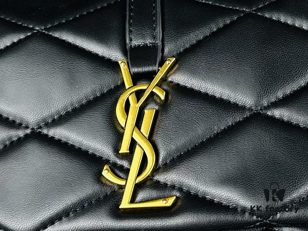 6930d49d6e68136f4d9b119a New Arrival with Box 💰 See How Beautiful the YSL Trapezoid Shoulder Bag Looks from Rosé's Back View!