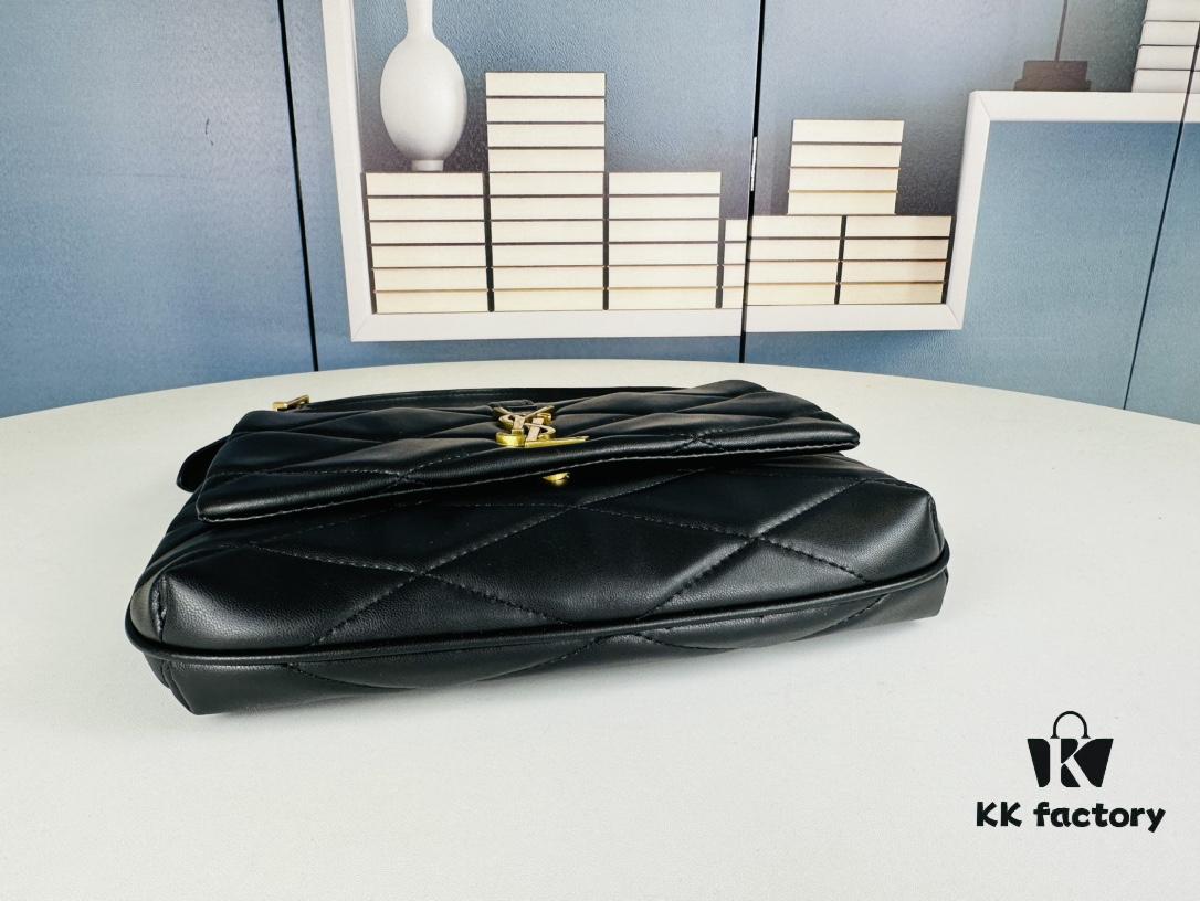 6930d49e6e68136f4d9b119b New Arrival with Box 💰 See How Beautiful the YSL Trapezoid Shoulder Bag Looks from Rosé's Back View!