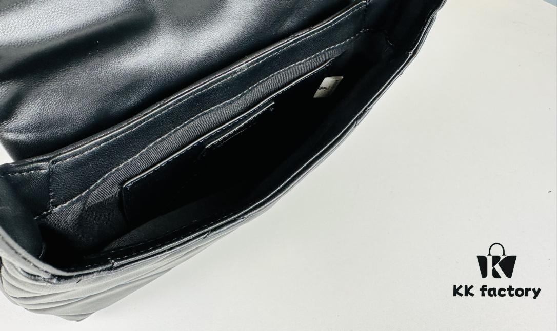 6930d49f6e68136f4d9b119c New Arrival with Box 💰 See How Beautiful the YSL Trapezoid Shoulder Bag Looks from Rosé's Back View!
