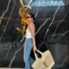 6930d4bc6e68136f4d9b11c8 New Arrival Large YSL Icare Raffia Handbag with Mini Compartment - Symbolizing Beautiful, Resilient, and Devoted Love