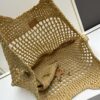 6930d4c66e68136f4d9b11d6 New Large YSL Icare Raffia Bag with Mini Compartment