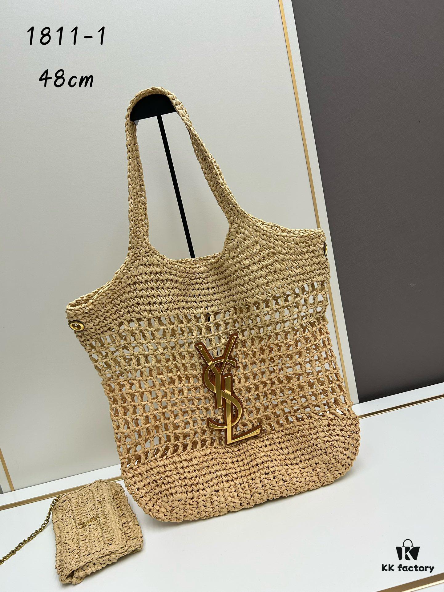 6930d4c76e68136f4d9b11d8 New Arrival Small YSL Icare Raffia Bag ||| Symbolizing Beautiful Love, Resilience and Devotion