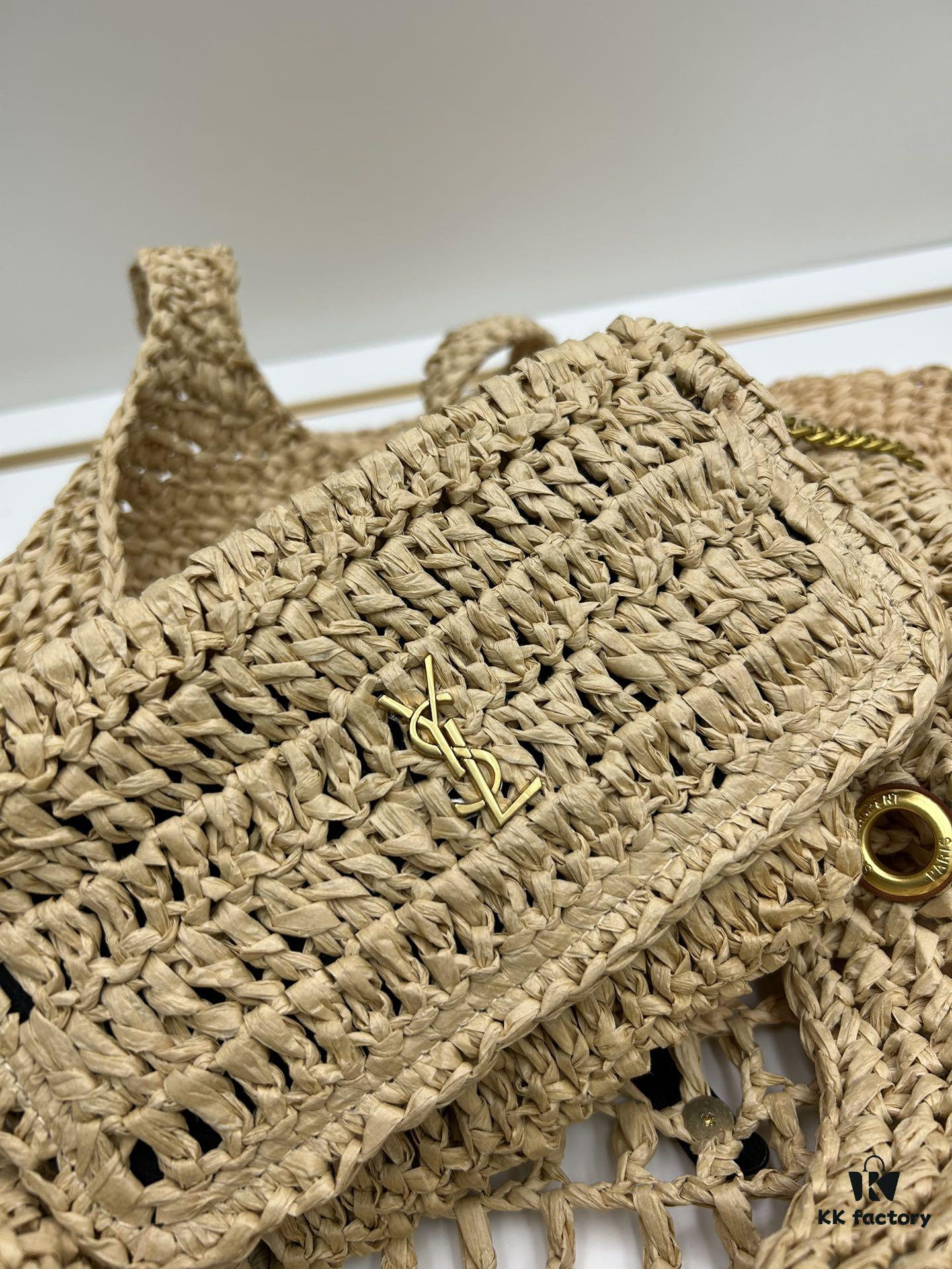 6930d4ce6e68136f4d9b11e2 New Arrival Small YSL Icare Raffia Bag ||| Symbolizing Beautiful Love, Resilience and Devotion