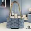 6930d4d46e68136f4d9b11eb New Small YSL Loulou Puffer Denim Bag with Box - Washed Denim with Beige Suede Strap