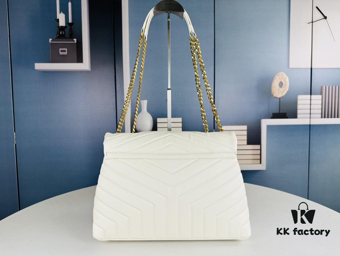 New Large Size YSL Classic Loulou, Stunning Look