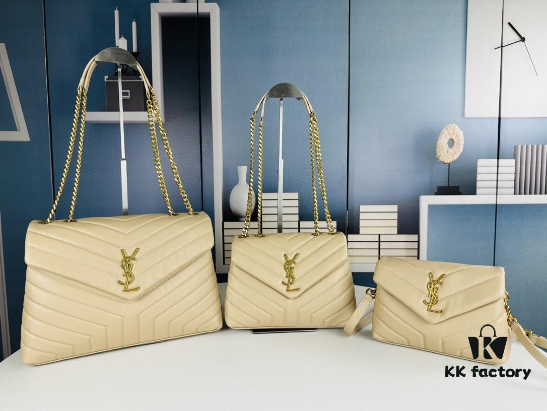 6930d4e86e68136f4d9b120e New Small YSL Classic Loulou Bag