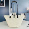6930d52e6e68136f4d9b1282 New Arrival YSL Straw Tote Shopping Bag