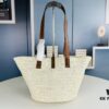 6930d5336e68136f4d9b128b New Arrival YSL Straw Tote Shopping Bag