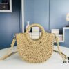 6930d53a6e68136f4d9b1296 New Small YSL Woven Straw Bag with Zipper - Perfect for Summer Beach Style