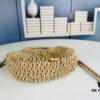 6930d53a6e68136f4d9b1297 New Small YSL Woven Straw Bag with Zipper - Perfect for Summer Beach Style