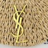 6930d53b6e68136f4d9b129a New Small YSL Woven Straw Bag with Zipper - Perfect for Summer Beach Style