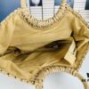6930d5406e68136f4d9b12a1 New Medium Size YSL Woven Straw Bag with Zipper - Perfect for Summer Beach Style