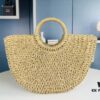6930d5436e68136f4d9b12a8 New Large YSL Raffia Woven Tote Bag with Zipper
